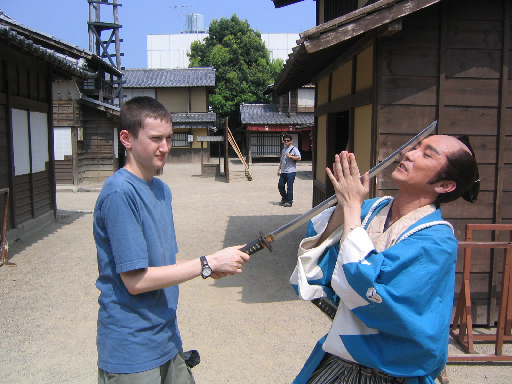 7-22 Wielding Katana at Kyoto Studio Park